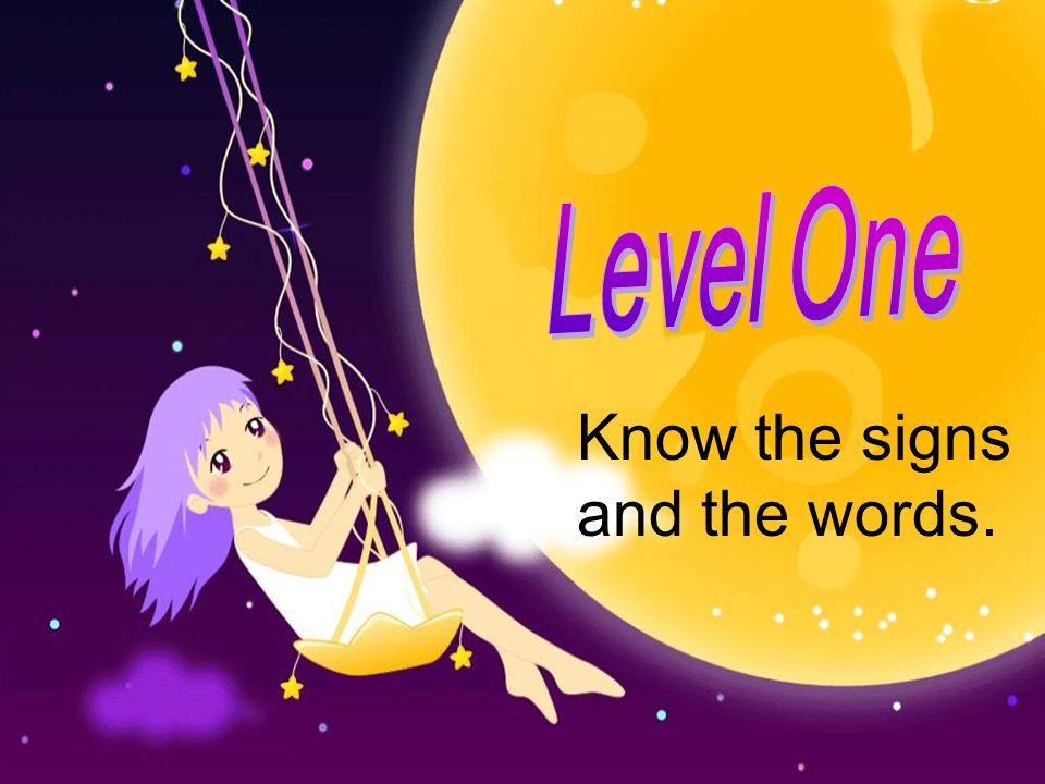 Level One Level Two Level Three Level Four Level Five
