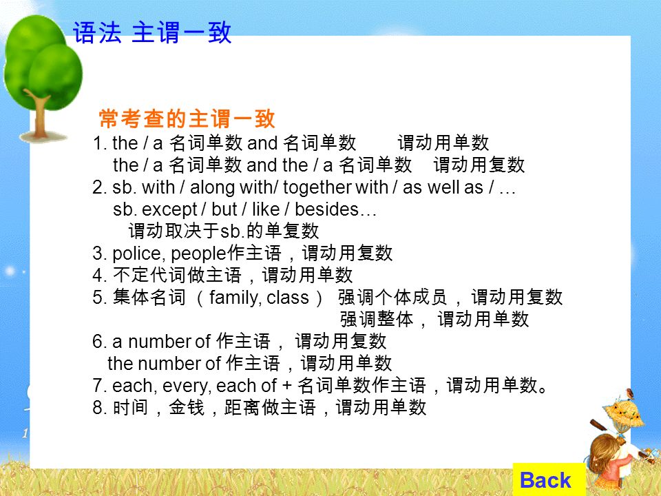 语法 并列句 意义： 并列句是有并列连词把两个或两个以上的简单句连在一起构 成的句子，连词前可用逗号，也可不用。 1.