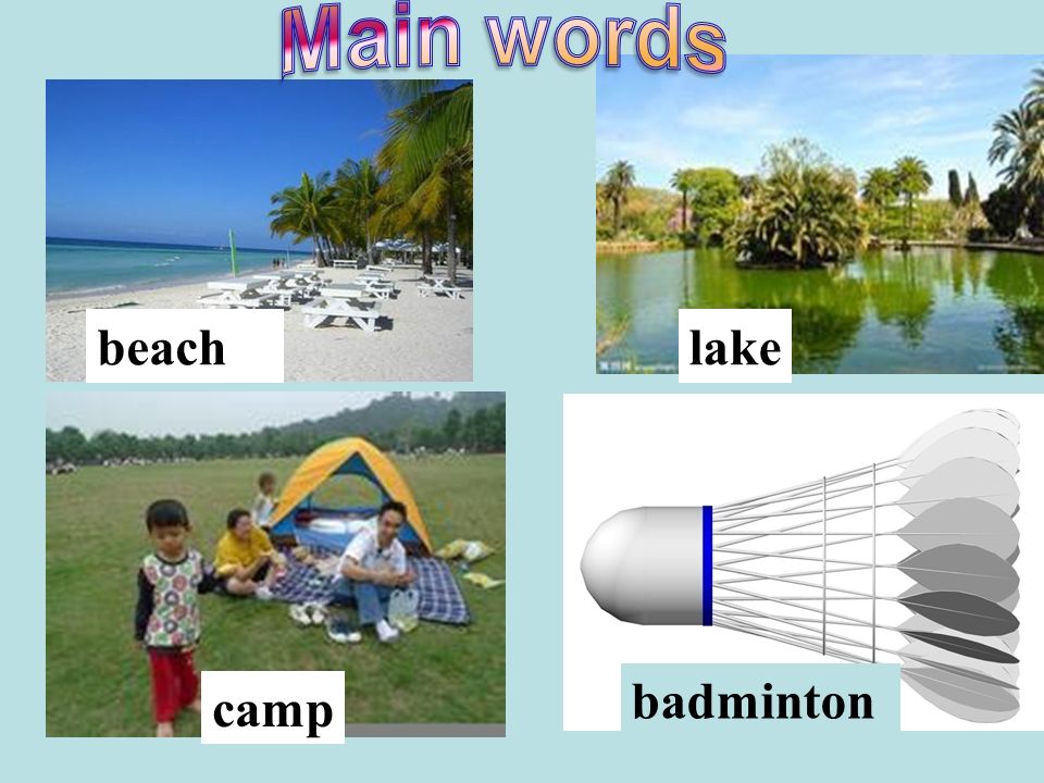 badminton beachlake camp