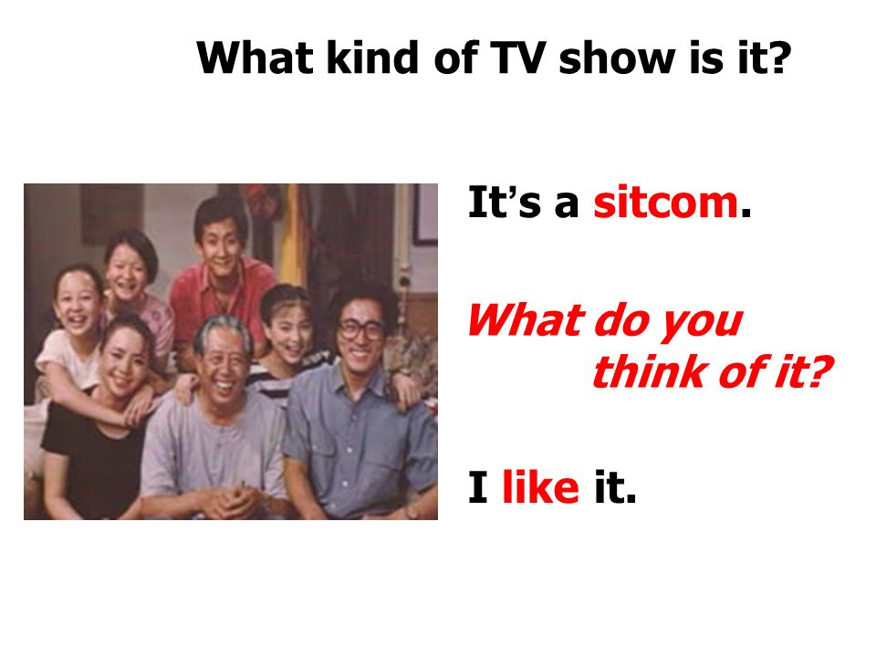What kind of TV show is it. It ’ s a sports show.