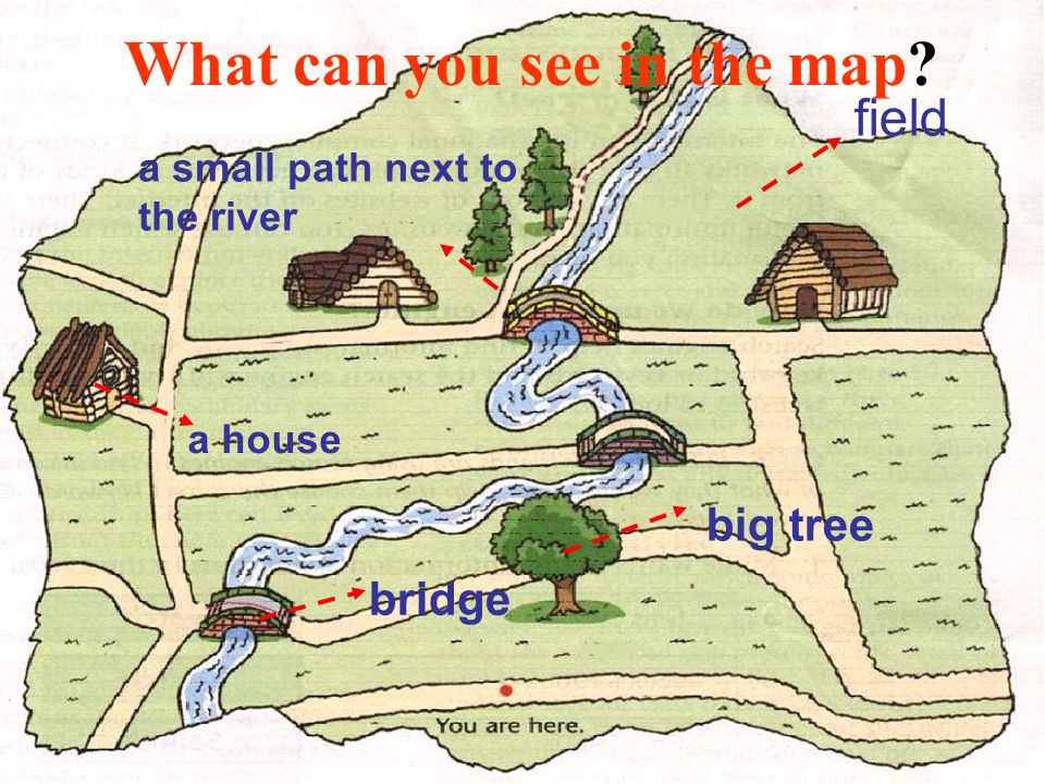 To find the treasure We need the map