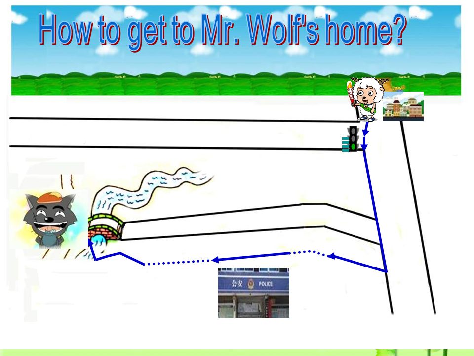 Mr. Wolf invites Mr. Sheep to his home to have a birthday party.