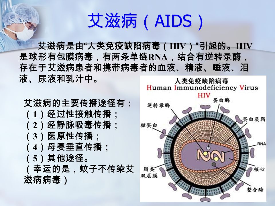 艾滋病（ AIDS ）