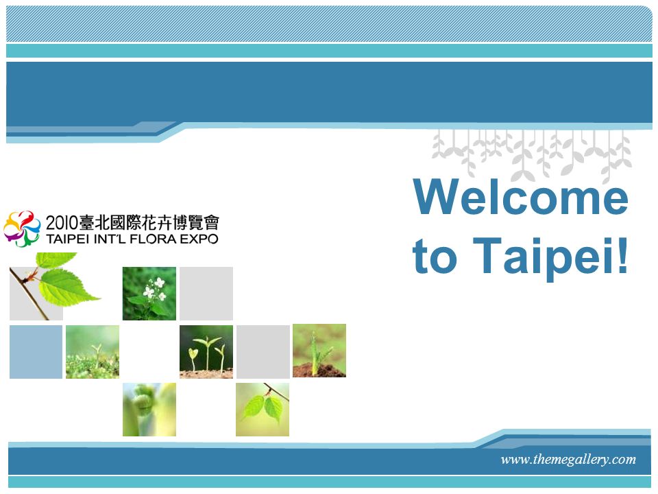 Welcome to Taipei!