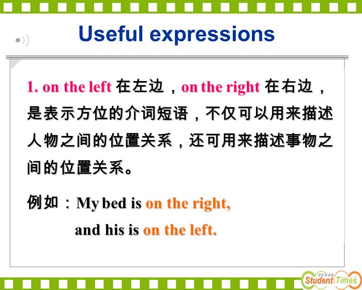 Useful expressions 1.
