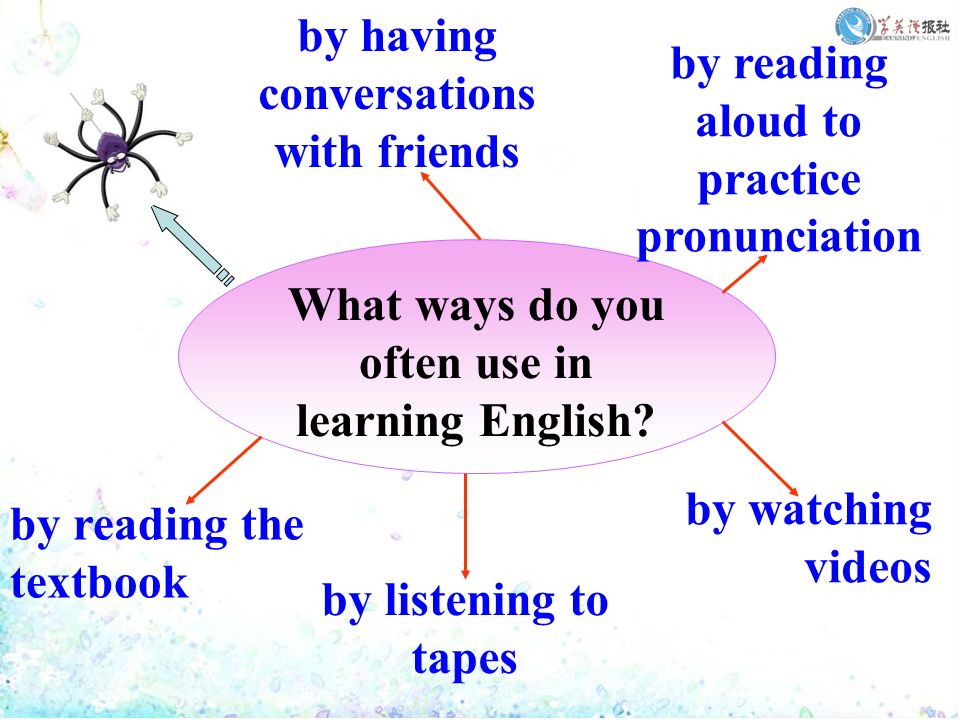 What ways do you often use in learning English.